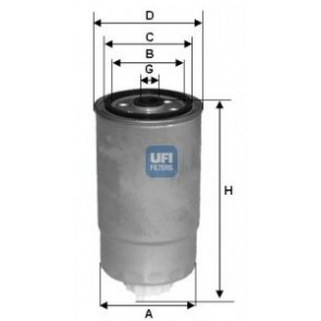 FUEL FILTER ALFA 147 /156 00> 1.9JTD 16V