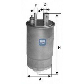 FUEL FILTER FIAT DOBLO 09> 1.3JTD FIORINO/PUNTO