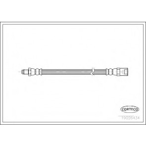 BRAKE HOSE - FRONT L/R