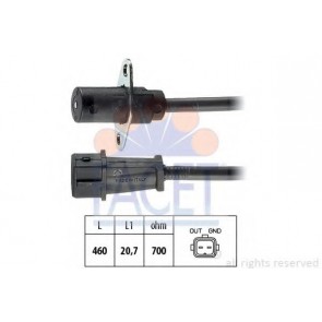Sensor, crankshaft pulse; Pulse Sensor, flywheel; RPM Sensor, engine management
