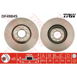 BRAKE DISC IVECO DAILY 06> FRONT L/R