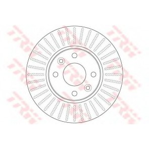 BRAKE DISC RENAULT KANGOO 08> FRONT L/R