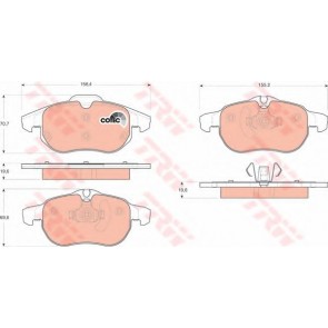 BRAKE PADS FIAT CROMA 05> FRONT