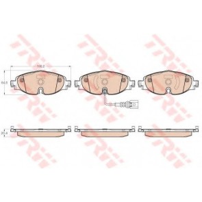BRAKE PADS VW GOLF FRONT