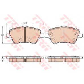 BRAKE PADS FORD TOURNEO 06> FRONT