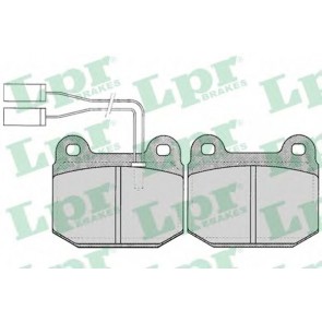 BRAKE PADS - FRONT ALFA 75/90 1.8T/2.0/3.0V6 P >90