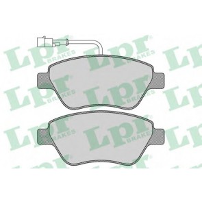 BRAKE PADS FIAT BRAVO 07> FRONT 1.4 16V 02/07> PRZÓD