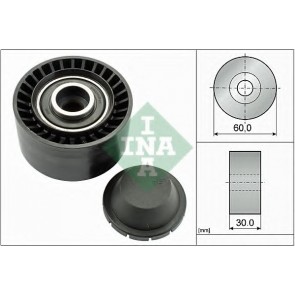 Deflection/Guide Pulley, v-ribbed belt