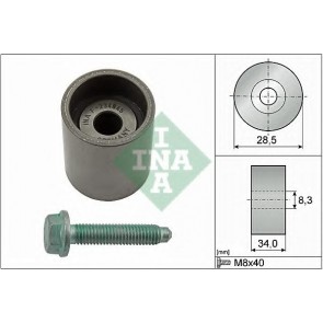 Deflection/Guide Pulley, timing belt