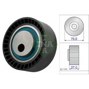 Tensioner Pulley, v-ribbed belt