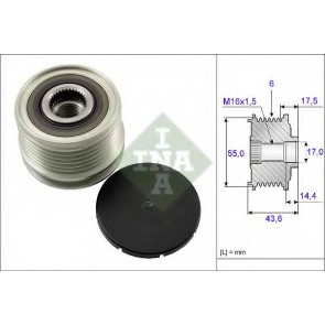 Alternator Freewheel Clutch