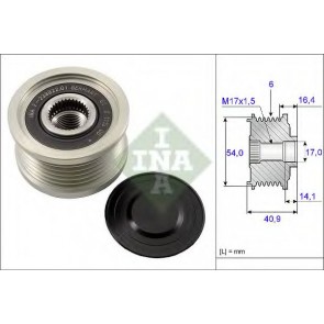 ALTERNATOR PULLEY FIAT DUCATO 06> 2.0 JTD