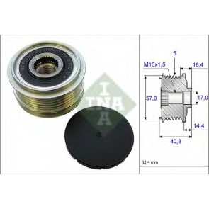 Alternator Freewheel Clutch