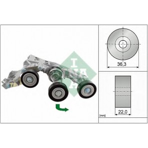 Belt Tensioner, v-ribbed belt