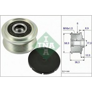 Alternator Freewheel Clutch