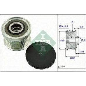Alternator Freewheel Clutch