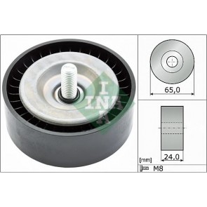 Deflection/Guide Pulley, v-ribbed belt