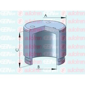 Piston, brake caliper