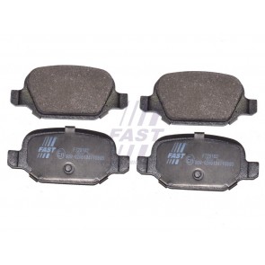 BRAKE PADS FIAT PANDA 03> REAR WITHOUT SENSOR 1.4