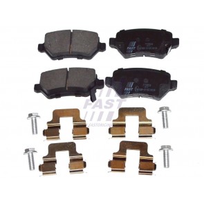 BRAKE PADS OPEL ASTRA REAR WITHOUT SENSOR