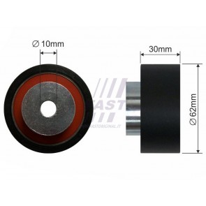 TIMING BELT TENSIONER FIAT SCUDO 07> PULLEY 2.0JTD