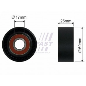 MICRO BELT TENSIONER FIAT SCUDO / ULYSSE 95> PULLEY 60X17X25.9