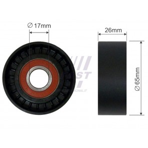 MICRO BELT TENSIONER FIAT DOBLO 00> PULLEY 1.3JTD