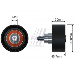 MICRO BELT TENSIONER FIAT SCUDO 07> PULLEY 1.6 D