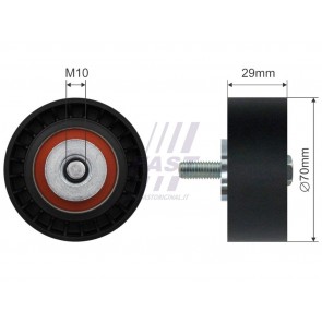 MICRO BELT TENSIONER IVECO DAILY 06> PULLEY 2.3 JTD