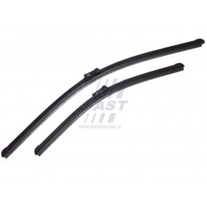 WIPER BLADE RENAULT TRAFIC 14> FRON SET LEFT + RIGHT FLAT 650MM+475MM