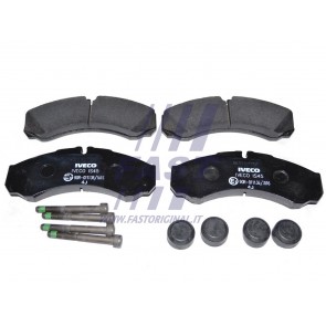 BRAKE PADS IVECO DAILY 00> FRONT WITHOUT SENSOR 29L / 35C / 35S / 40C / 50C