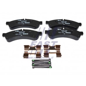 BRAKE PADS IVECO DAILY 06> REAR WITHOUT SENSOR 50-60-65 C15/C18