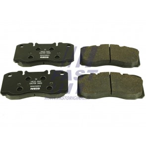 BRAKE PADS IVECO DAILY 06> FRONT WITHOUT SENSOR 50-60-65C15/C18