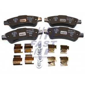 BRAKE PADS FIAT DUCATO 06>/ 14> REAR 12/15/17/20Q BOSCH