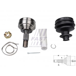 C.V. JOINT CITROEN BERLINGO 08> OUTER 1.6 HDI